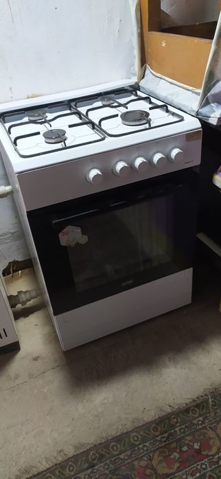 Бу 4камфорлык газ плита сатылады жагыдайы жаксы багасы 45000 тенге