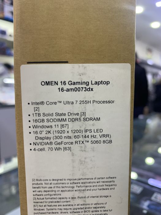 Новый HP Omen 16 Gaming Laptop