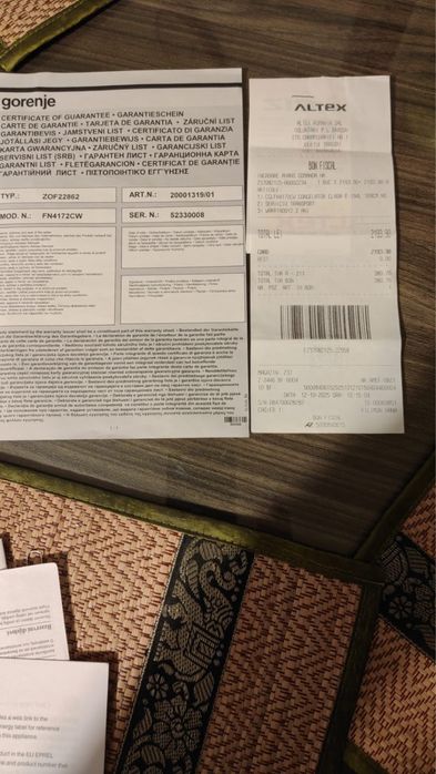 Congelator  5 sertare. Nou marca gorenje