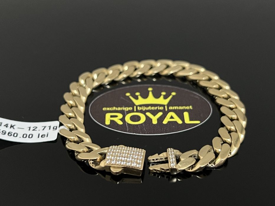 Bijuteria Royal CB : Bratara dama aur 14k 12,71gr