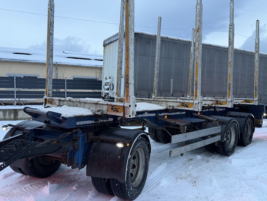 Vand camion forestier Volvo macara busteni