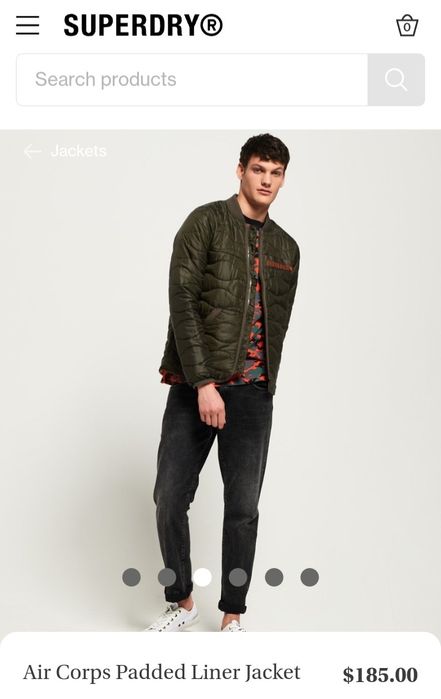 Geaca Superdry,noua