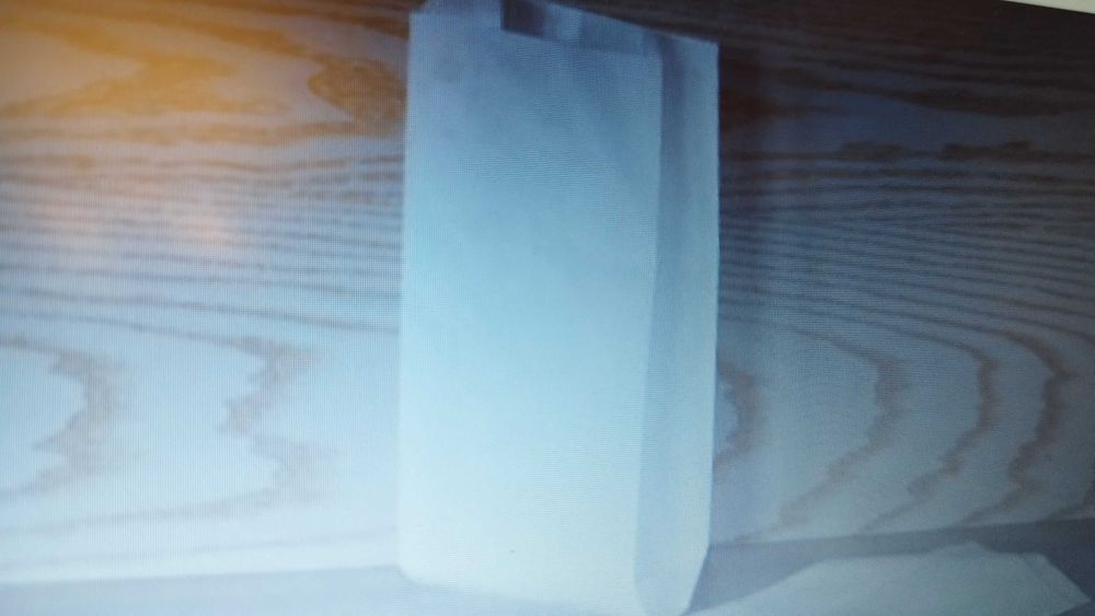 Ambalaj-pungi hartie albe rezistente la grasimi.