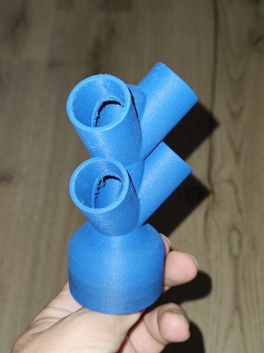 Adaptor scurgere condens aer condiționat - 4 căi (custom 3D)