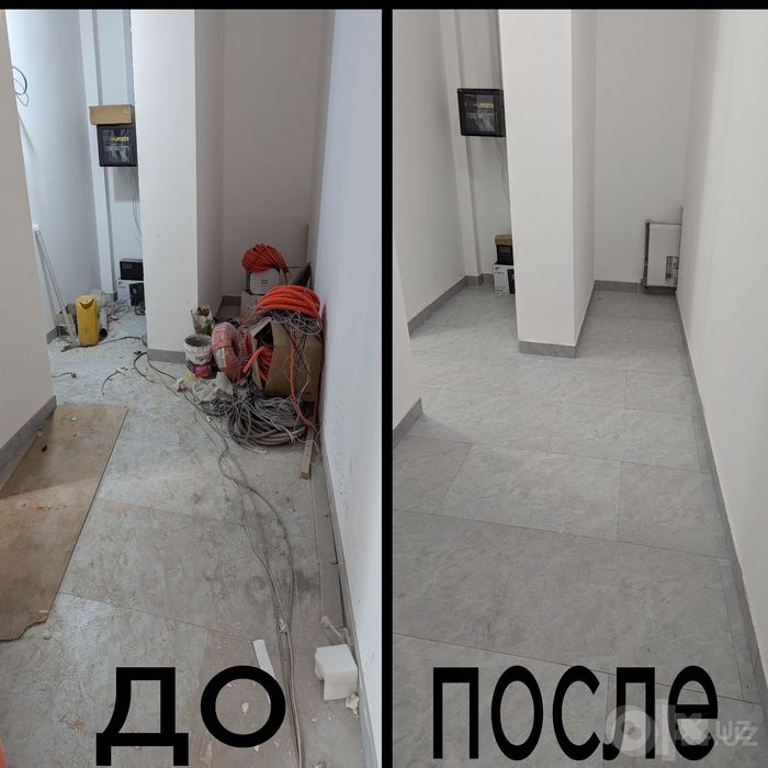 Уборка квартир и помещений после ремонтных работ