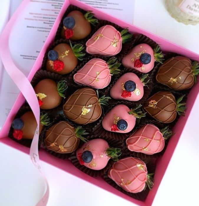 Клубника в шоколаде