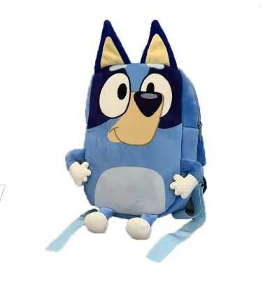 Детска Раница Блуи и Бинго, Плюшена раница Bluey Bingo, Играчка Блуи