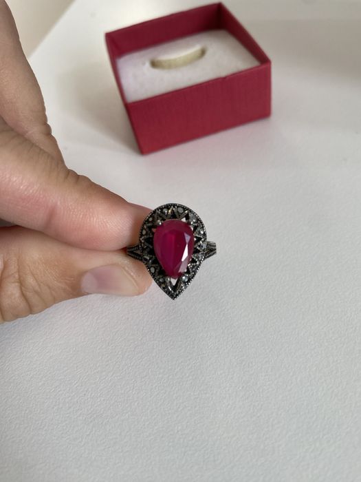 Inel argint cu piatra