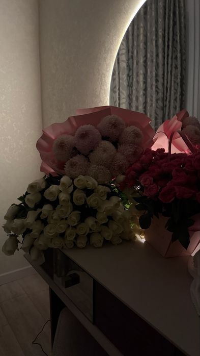 Цветы букет роза