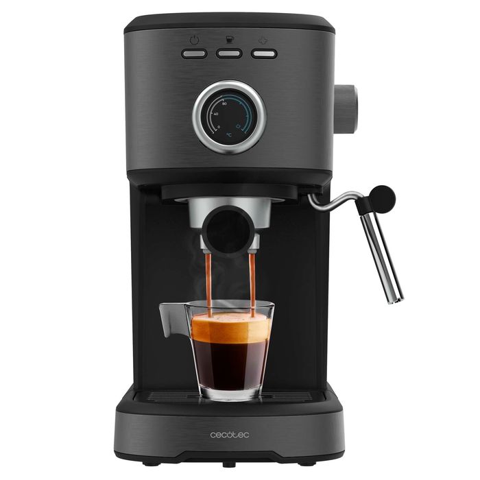 Cecotec Power Espresso 20 Pecan Steel Еспресо Машина 20 Bar