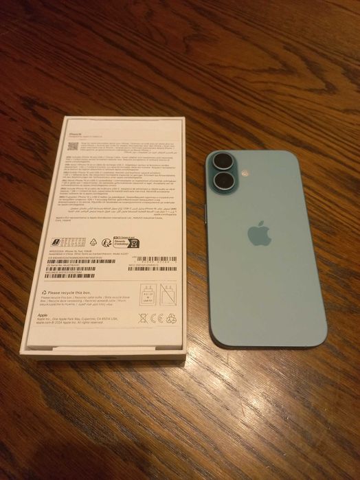Iphone 16 Teal, 128 GB
