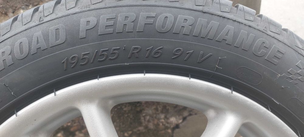 Джанти с гуми  195.55.16