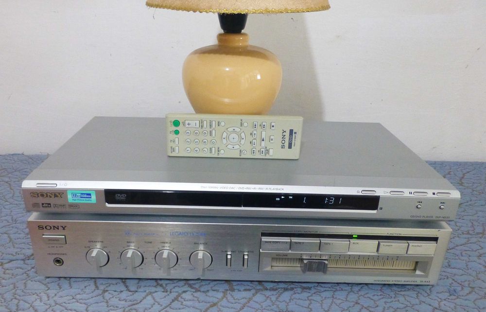 Amplificator si DVD Sony cu telecomanda