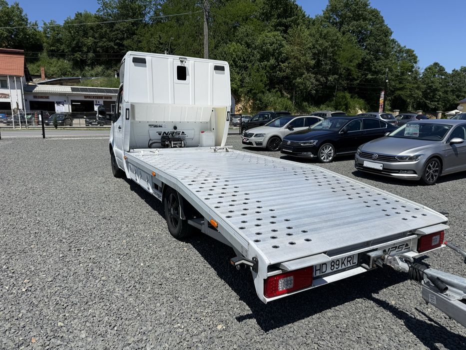 Platforma auto ansamblu sprinter+remorca 2 pozitii aluminiu  tva deductibil