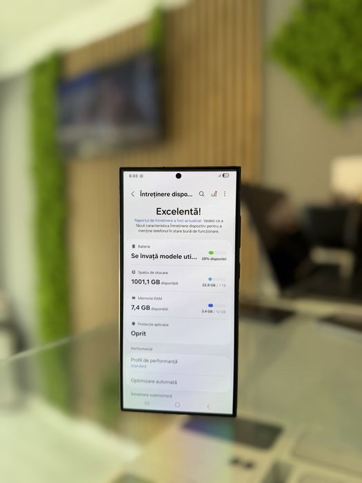 **ATS GSM**Samsung Galaxy S24 ULTRA 1TB Black/Fact+Gar 12 luni