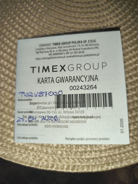 Vând ceas Timex UFC Edition