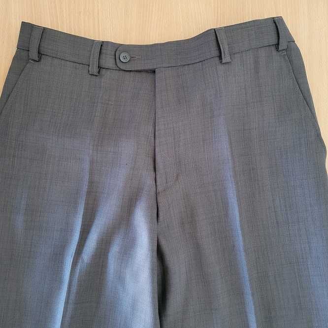 Pantaloni stofa bărbați Canda maro M-L noi 92cm