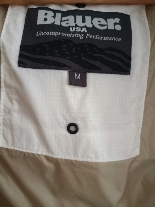 Geacă Blauer originală albă M călduroasă și și confortabilă