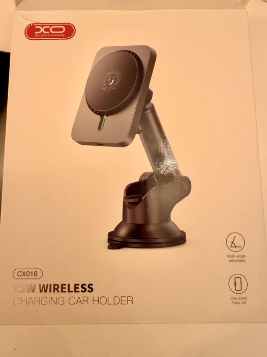 Suport cu incarcator wireless MagSafe 15W