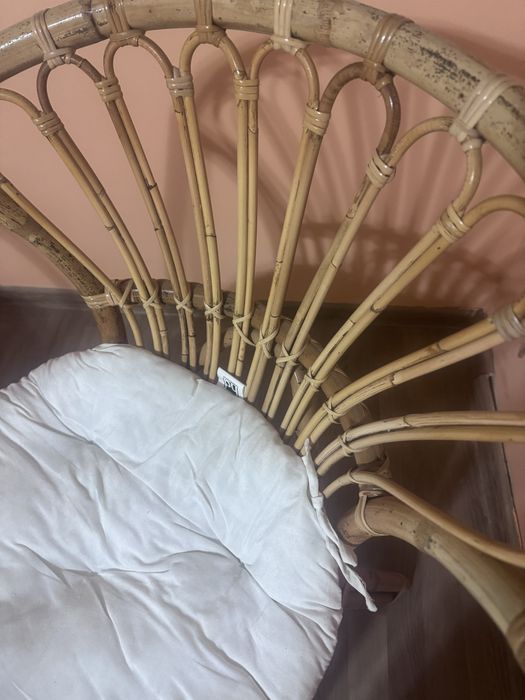 Маса с два стола от ратан