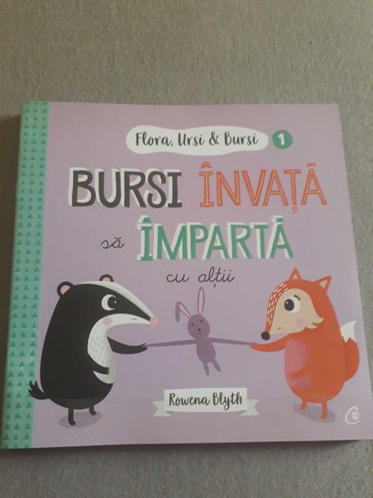 Serie cărți pentru copii Flora, Ursi & Bursi (2-7 ani)