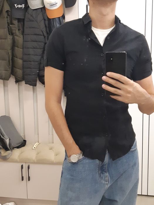 Рубашка лён на лето