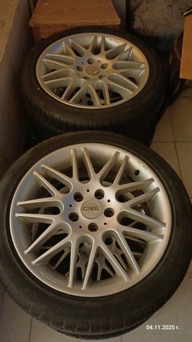 Джанти 17 и гуми 225/45 R17. За Мерцедес