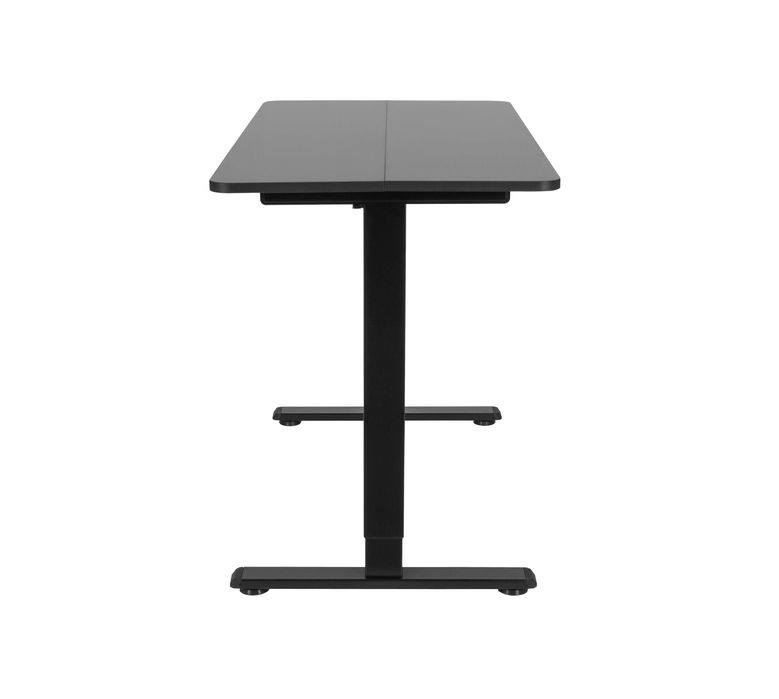 } Стол компьютерный 2E СЕ120B-MOTORIZED/118х120x60см/Black