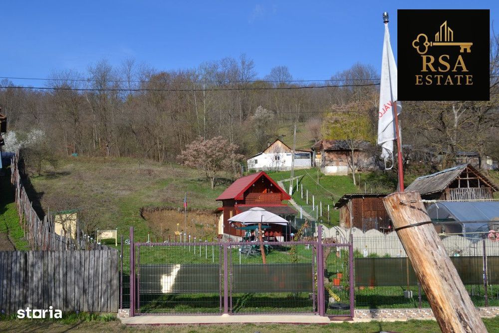 Cabana+teren comuna Golesti, Ramnicu Valcea