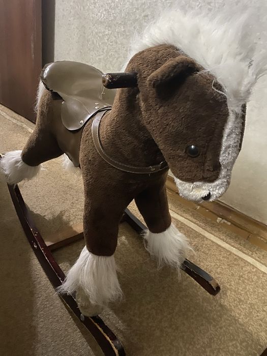 Лошадка качалка пони