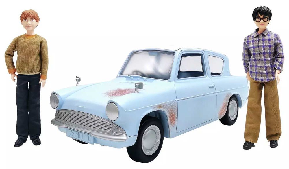 Хари Потър Летяща кола с фигури на Хари Потър и Рон Уизли Harry Potter