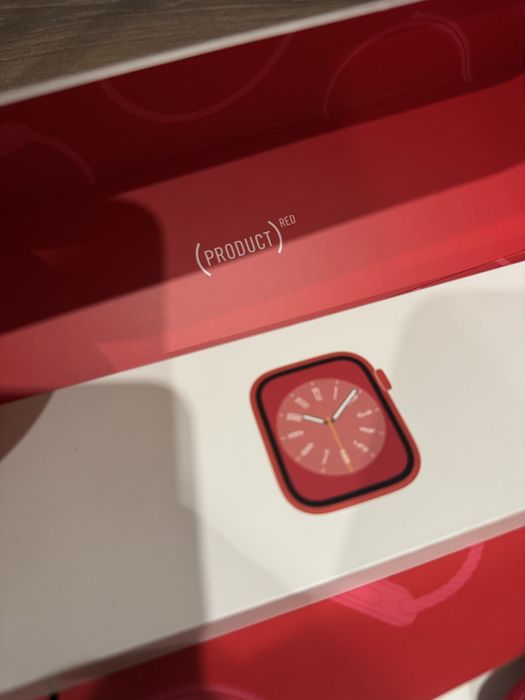 Apple watch 8 (45mm) Product Red, часы эпл вотч