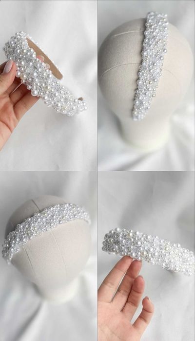 Rochie mireasa, voal & bentita