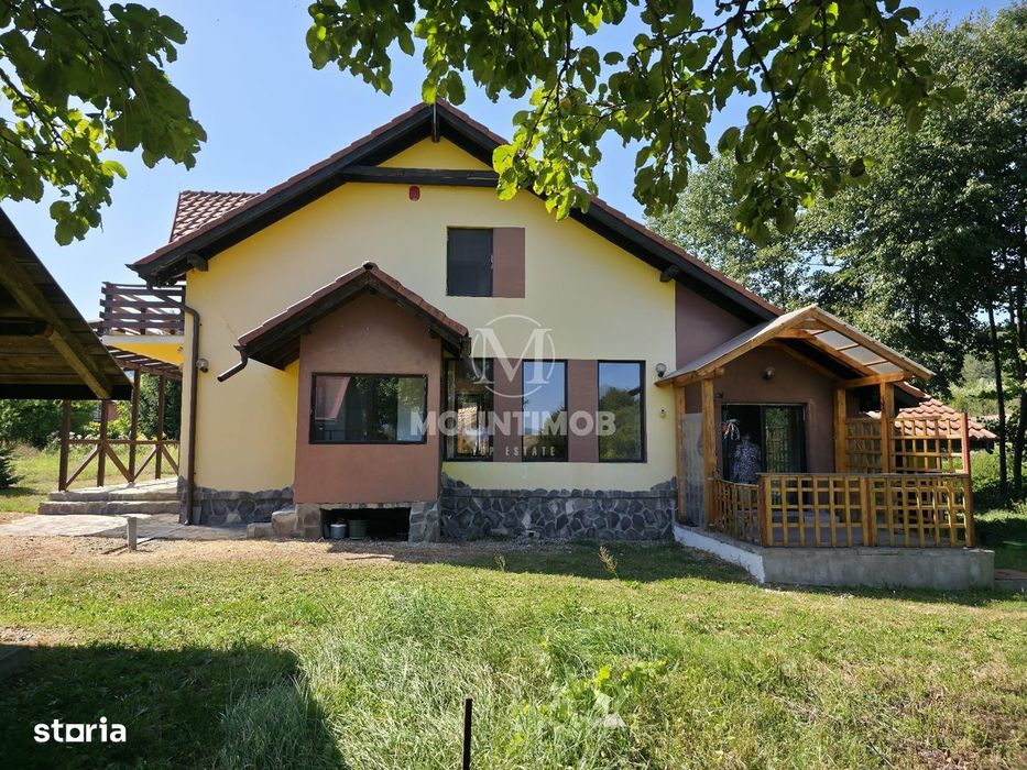 Casa de vacanta in inima padurii, 150 mp/utili, teren 1960 mp, Vulcan