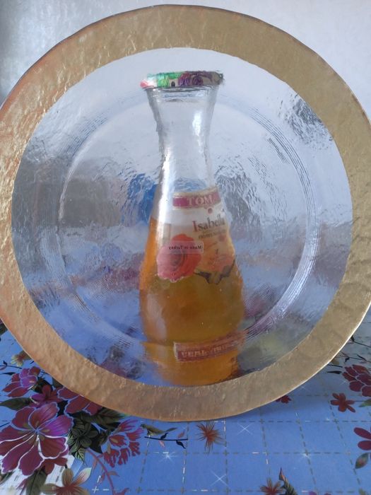 Блюдо из матового стекла