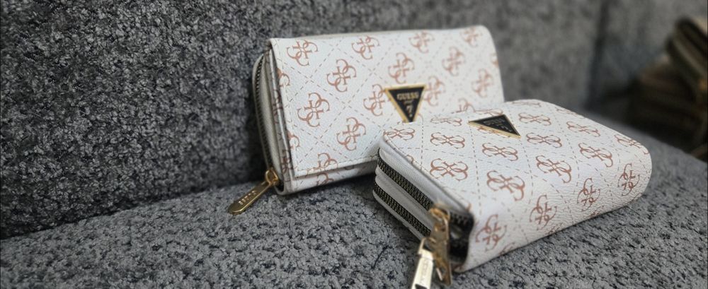 Guess, LV портмонета и клъч, калъф за документи
