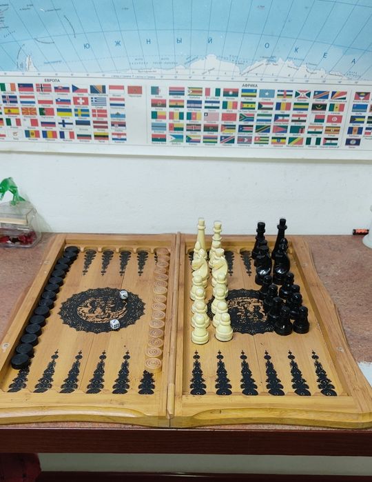 Шахматы-Нарды-Шашки 3/1