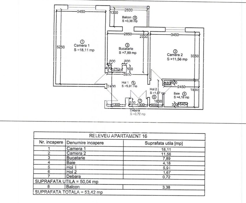Apartament 2 camere de vanzare, zona Dorobantilor, Timisoara