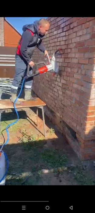 Beton kesish , teshish , buzish, betondan eshik deraza ochish transha