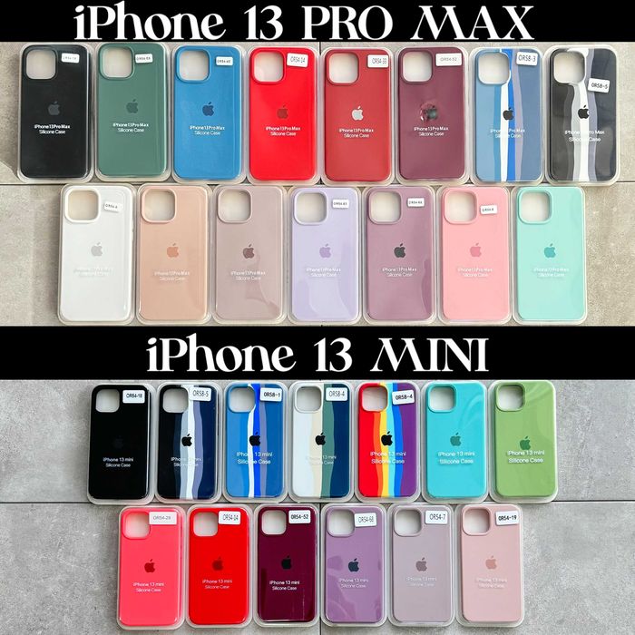 Силиконов Кейс Apple Case iPhone 17 Pro Max 16 Pro Max 15 Pro 14 13 12