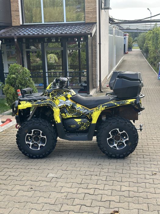 Can-am Outlander 1000 XT inmatriculat nr negre ( nu cf polaris segway )