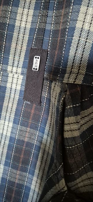 Rochie casual, fara maneci, tesatura cu carouri, marime XL