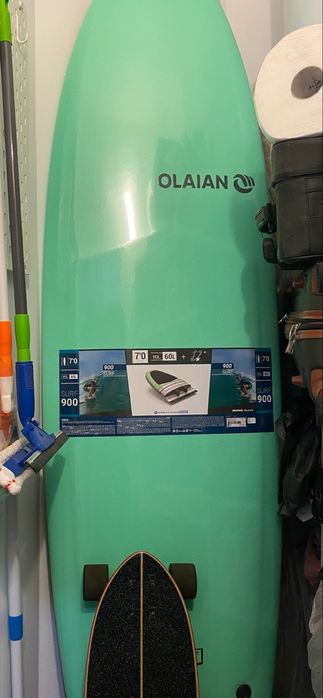 Дъска за сърф от пяна 900 7', с 3 финки