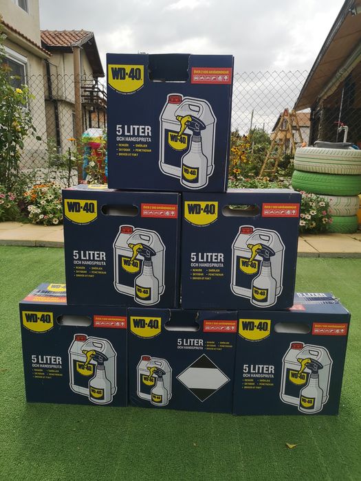 WD-40 5л литра с пулверизатор НОВ Оригинал