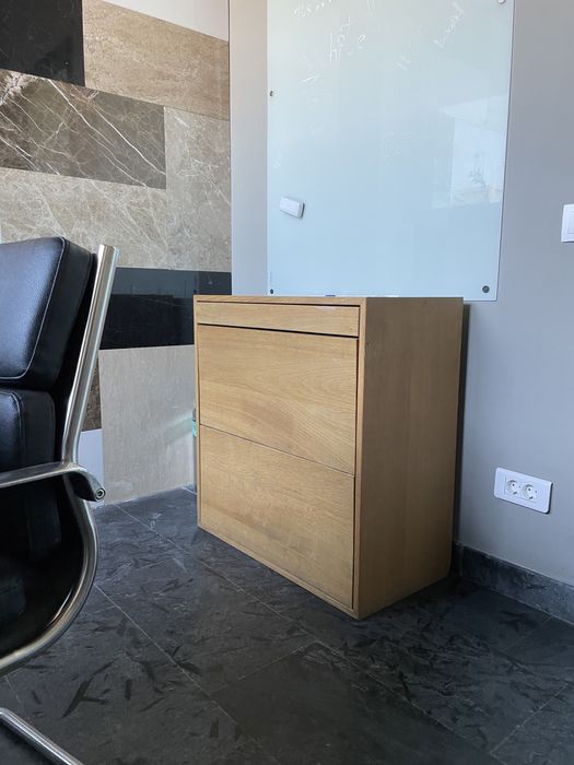 Dulap Organizator pt Birou, Lemn Stejar, 77,5 x 39 x 80cm | 99 euro!