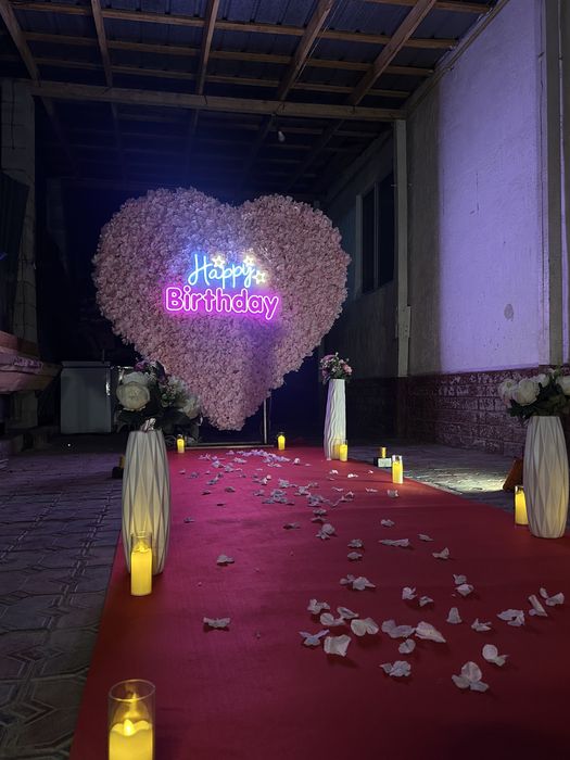 Оформление туылған күн құттықтау