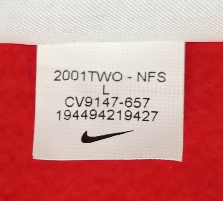 Nike AIR Fleece Sweatshirt оригинално горнище L Найк памук суичър