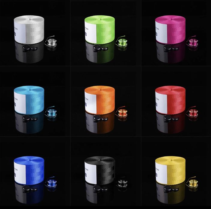 Цветни колани за автомобил