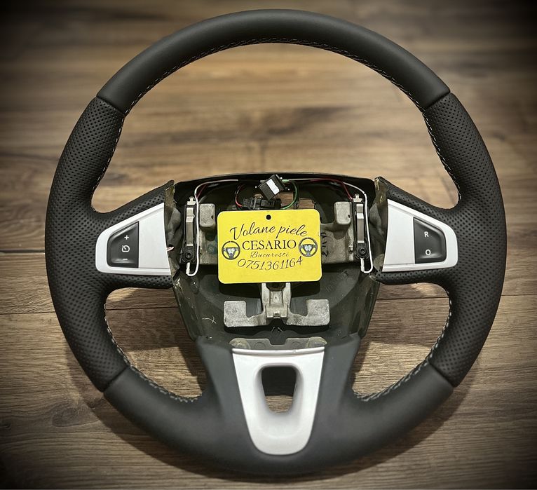 Volan piele naturală Nappa Renault Megane 3/Fluence 2008-2016