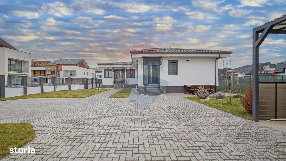 Casă modernă cu 2 dormitoare, teren 265 mp in Bartolomeu